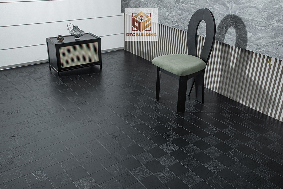Sàn Vuông Khảm Hoạ Tiết Caro07
